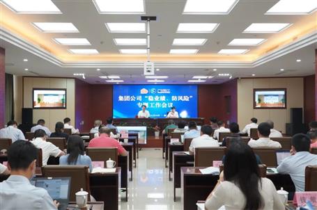 集團(tuán)公司“穩(wěn)業(yè)績(jī)、防風(fēng)險(xiǎn)”專(zhuān)題工作會(huì)議召開(kāi)