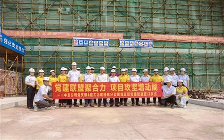【奮力沖刺?勇創(chuàng)佳績】黨建聯盟聚合力 項目攻堅增動能